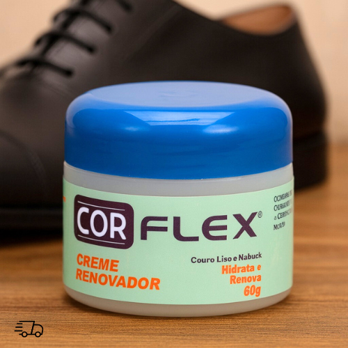 Cremes Para Revitalizar Couros Alto Brilho Incolor | Preto  + Creme Renovador