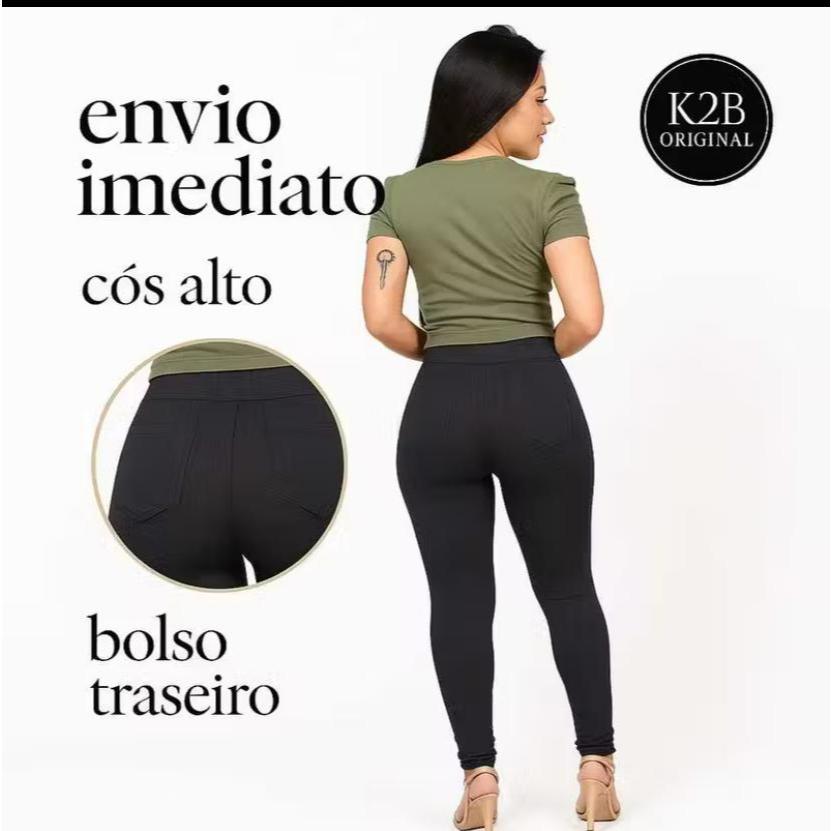Calça Legging Montaria K2b Ponciana Com bolso traseiro. ENTREGA IMEDIATA 24 HORAS