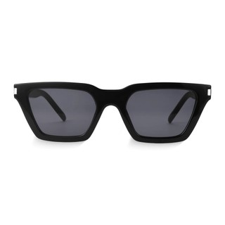 Óculos de Sol Retangular Mônaco Preto UV400 Unissex
