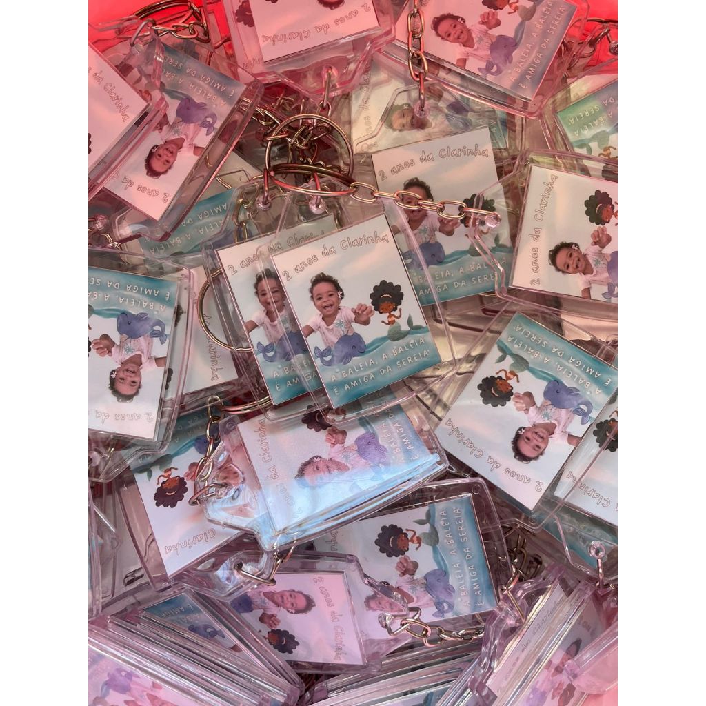 Kit Chaveiros Personalizados - Campanhas Promocionais, Brindes, Lembrancinhas, Aniversários, Formatura