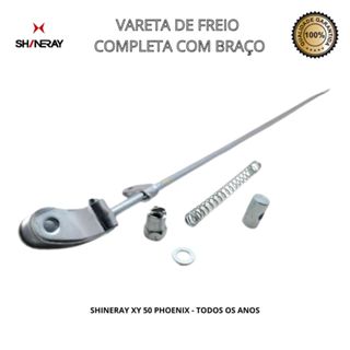 Vareta Varão Freio Shineray XY 50 Phoenix Completa Com Braço de Freio em Oferta na Shopee