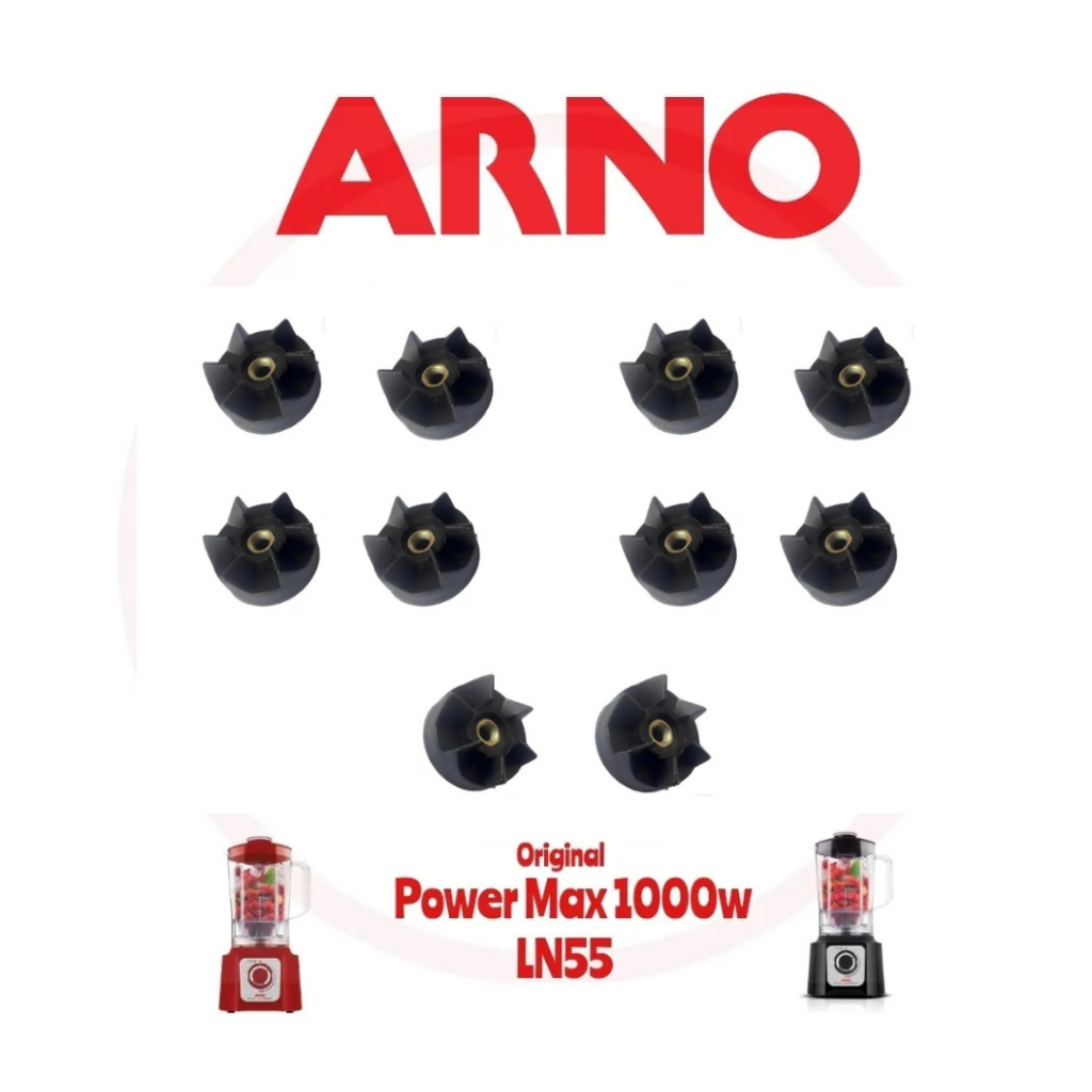 10x Arraste Do Copo Liquidificador Arno Power Max 1000w Ln55