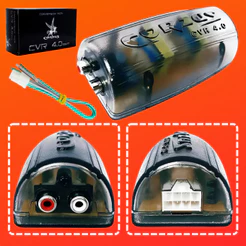 Conversor Fio para Rca Corzus de Radio ou Modulo de Potencia Automotivo Cvr 4.0 Com Saida Remoto