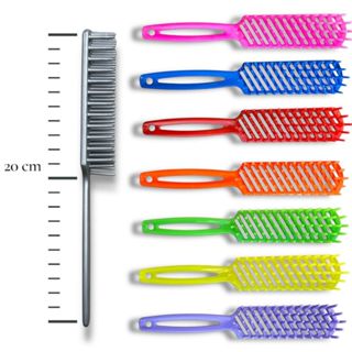 Kit 36 Escova Reta Leve Resistente Prática Salão Barbearia Lembrancinhas, Brindes, Uso Diário em Oferta na Shopee