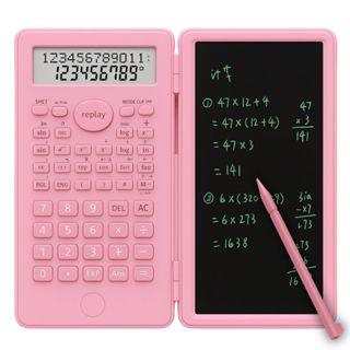 Calculadora Científica 2 EM 1 C/ Caderno Digital de Anotações e Caneta Tela 6 Polegadas 240 Funções em Oferta na Shopee