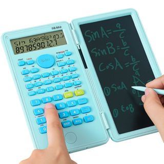 Calculadora Científica com Tablet de Anotações e Caneta Mágica 240 Funções Tela 6 Polegadas 2 EM 1 em Oferta na Shopee