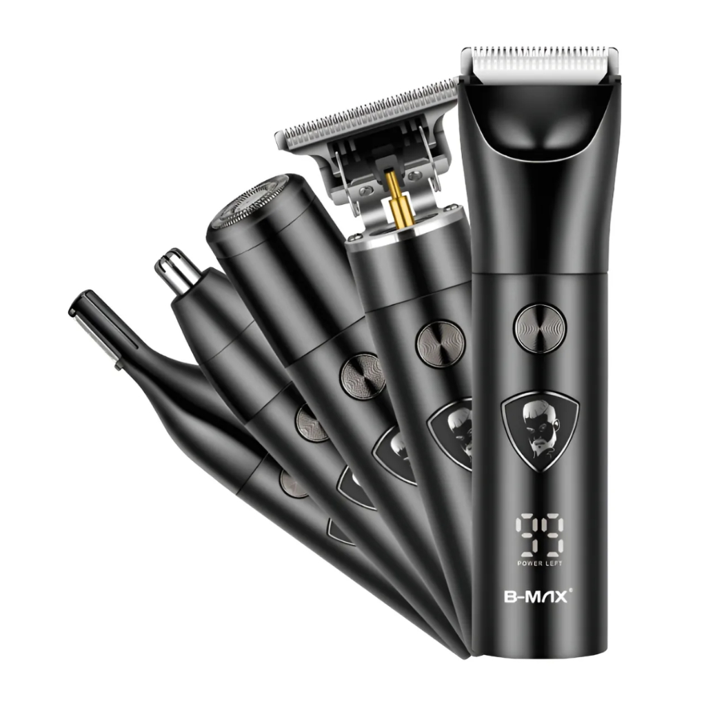 MAquina De Cortar Cabelo 5 Em 1 Com Lâmina De Cerâmica