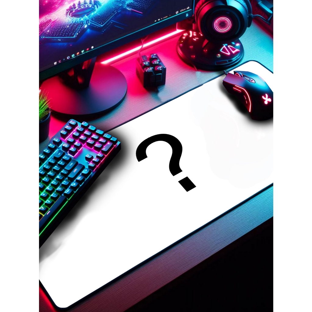 Mousepad Gamer  p/ PC Diversos Tamanhos Estampas ALEATORIAS