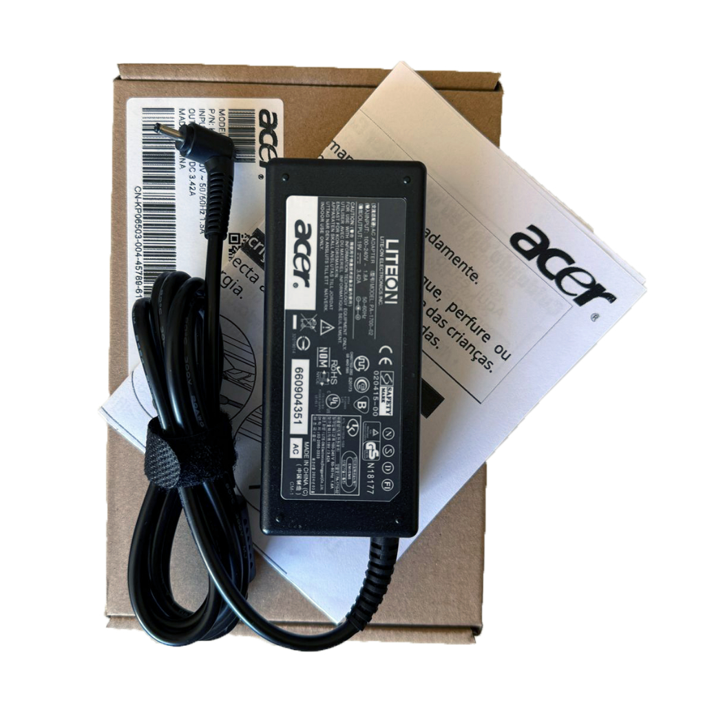 Fonte Carregador Para Notebook Acer A515-54-59x2 Pino Fino