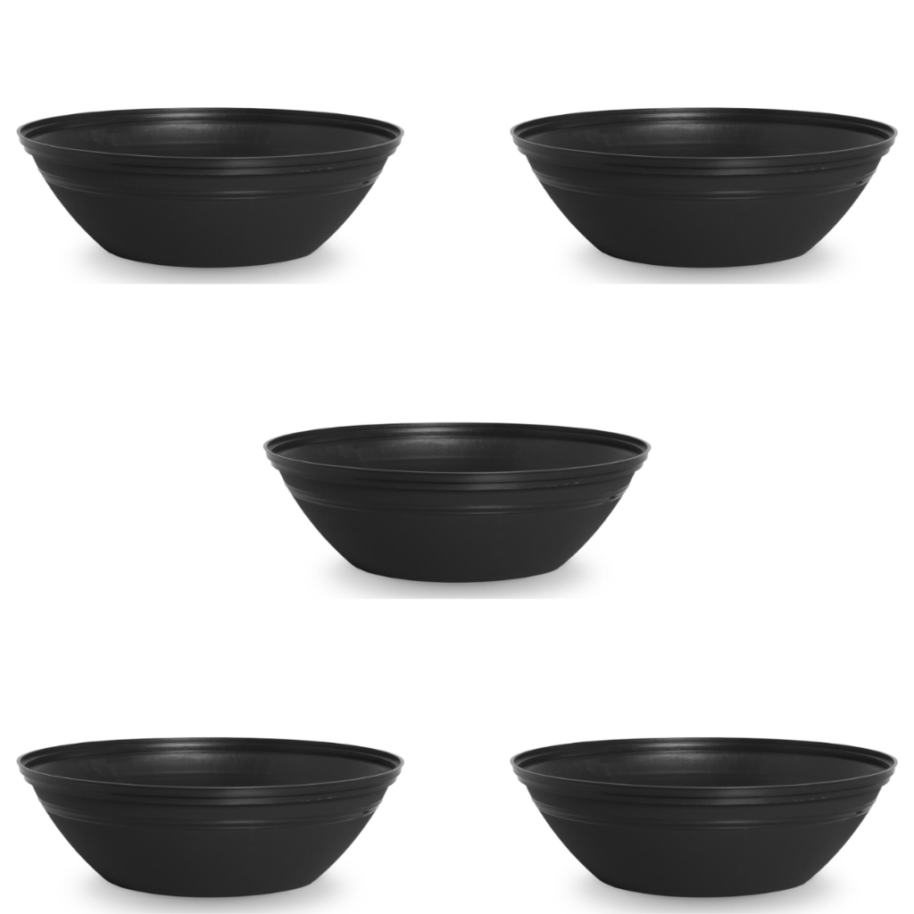 Kit 5 Vasos De Flor Terrário 12,5 Litros Vaso Pra Planta