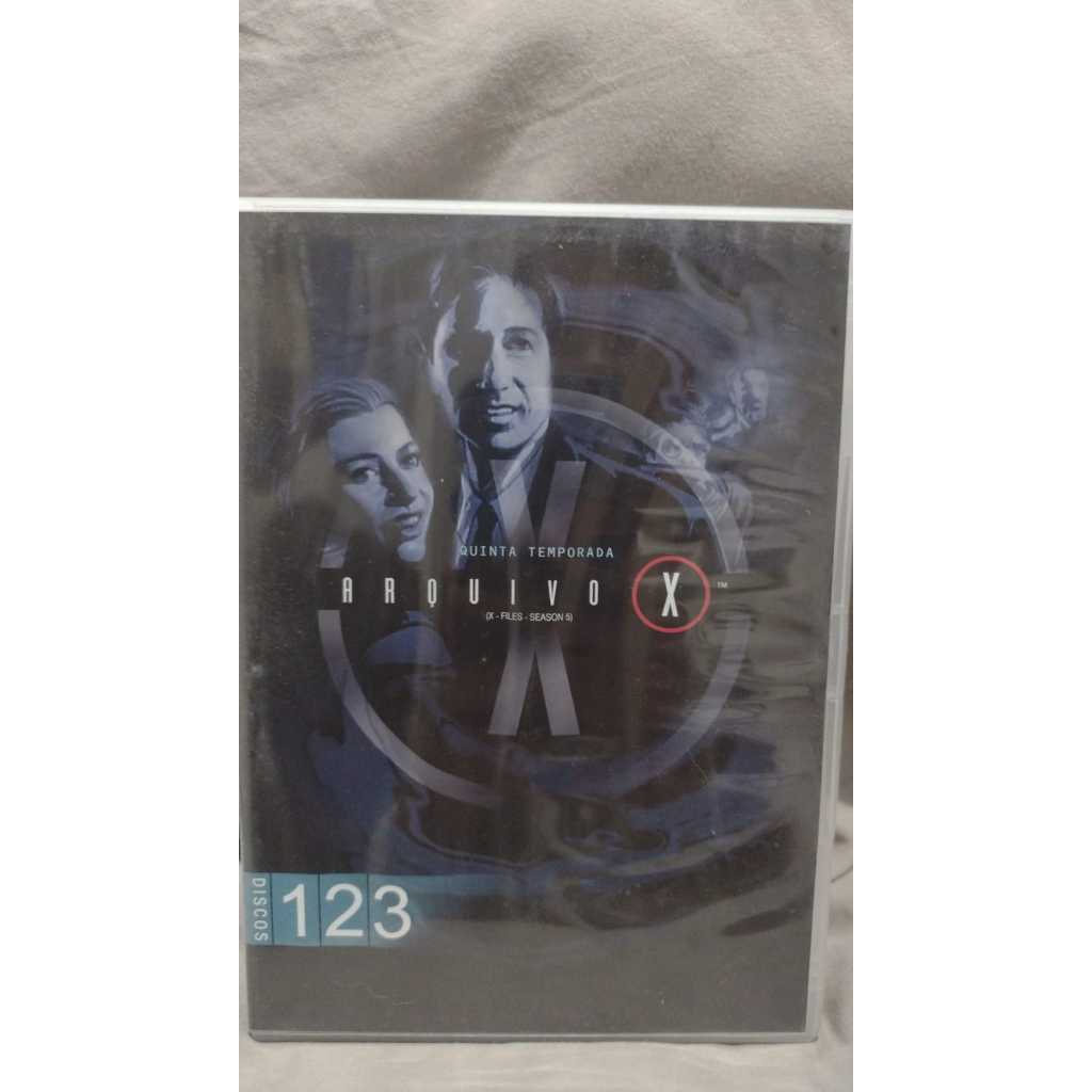 dvd arquivo x 5 temp. 1458