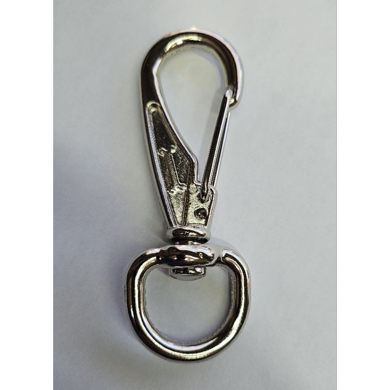 Mosquetão Grande Niquelado