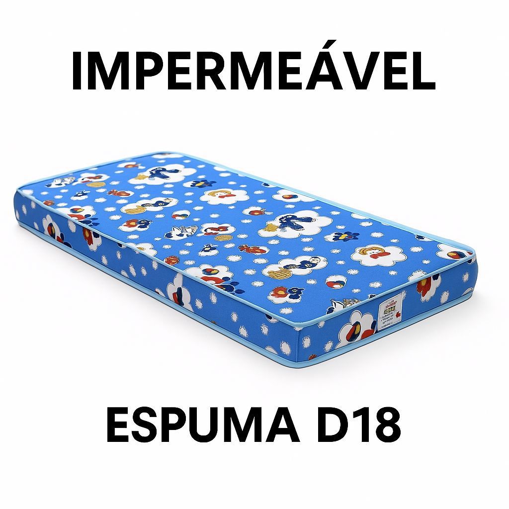 Colchão Ortobom Baby Physical Para Berço 60x130x10cm Envio Imediato em Oferta na Shopee