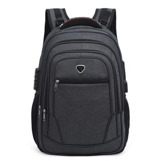 Mochila Escolar Resistente Bem Espaçosa Faculdade Trabalho Viagem Cabo De Aco Usb/Fone em Oferta na Shopee