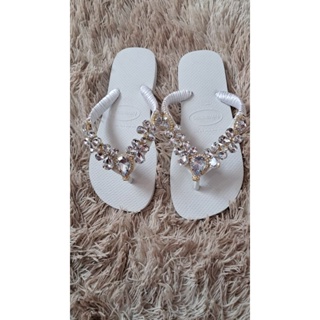 Havaianas Personalizadas | Sandália com Brilho | Luxo e Conforto em 6 cores em Oferta na Shopee