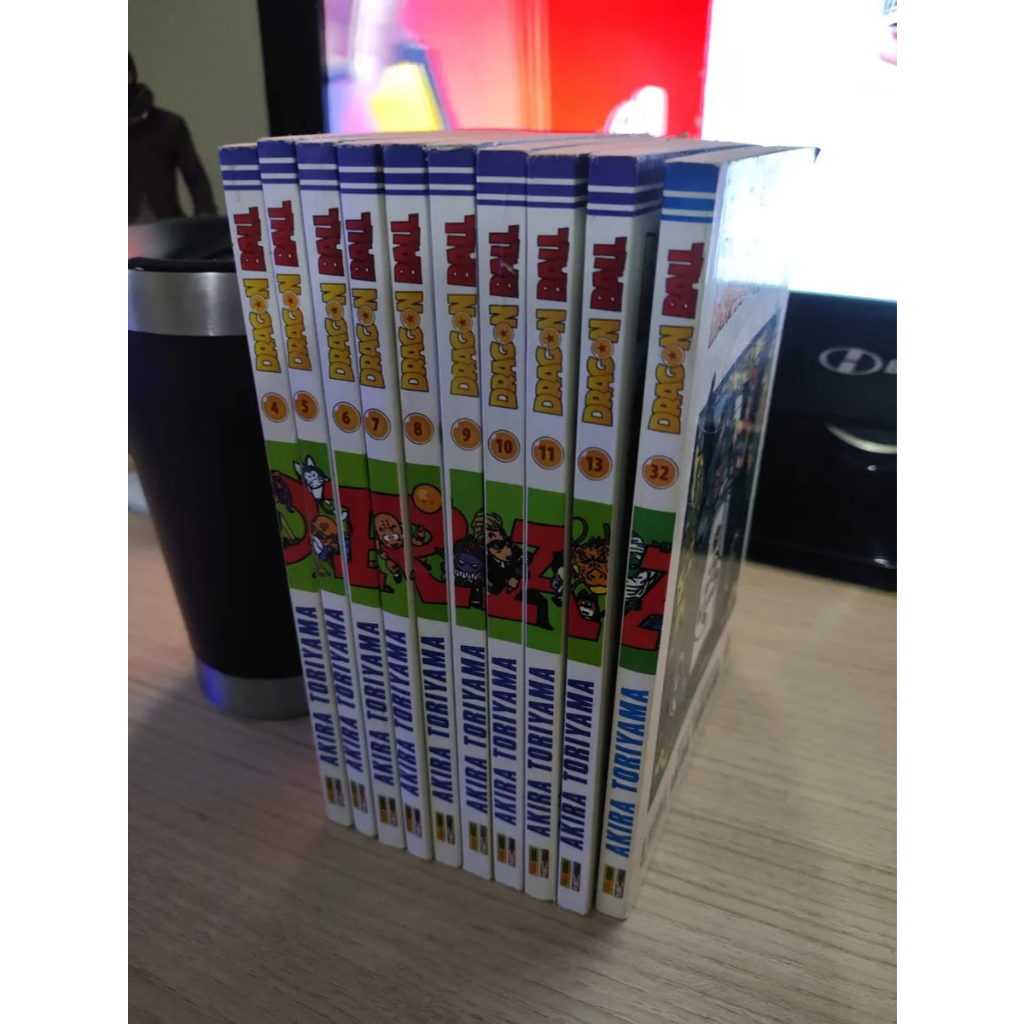 Manga Dragon Ball Z Vol 4 Ao 11,13,32 - Lote Mangá - Usado