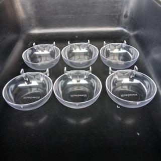 6 Unid Banheira Suspensa Cristal Para Pássaros em Oferta na Shopee