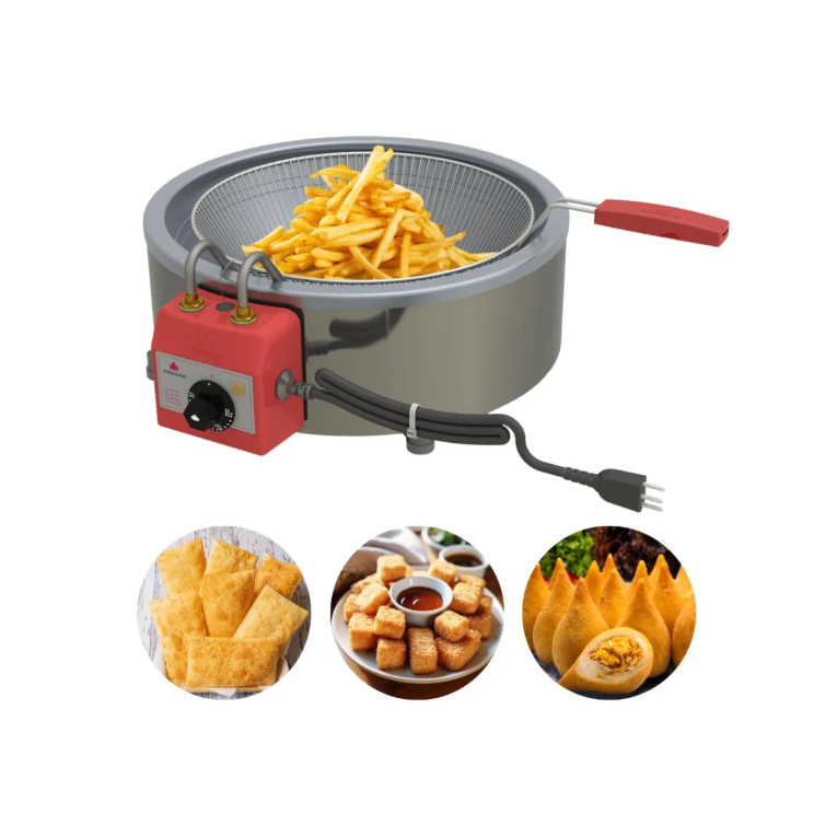 Fritadeira Elétrica 7L Tacho C/Cesto 220v da Progas