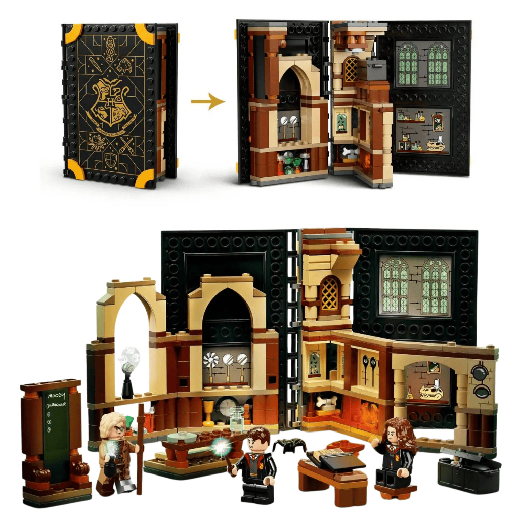 Blocos de Montar Tema Harry Potter Coleção 6 Salas de Hogwarts em Oferta na Shopee