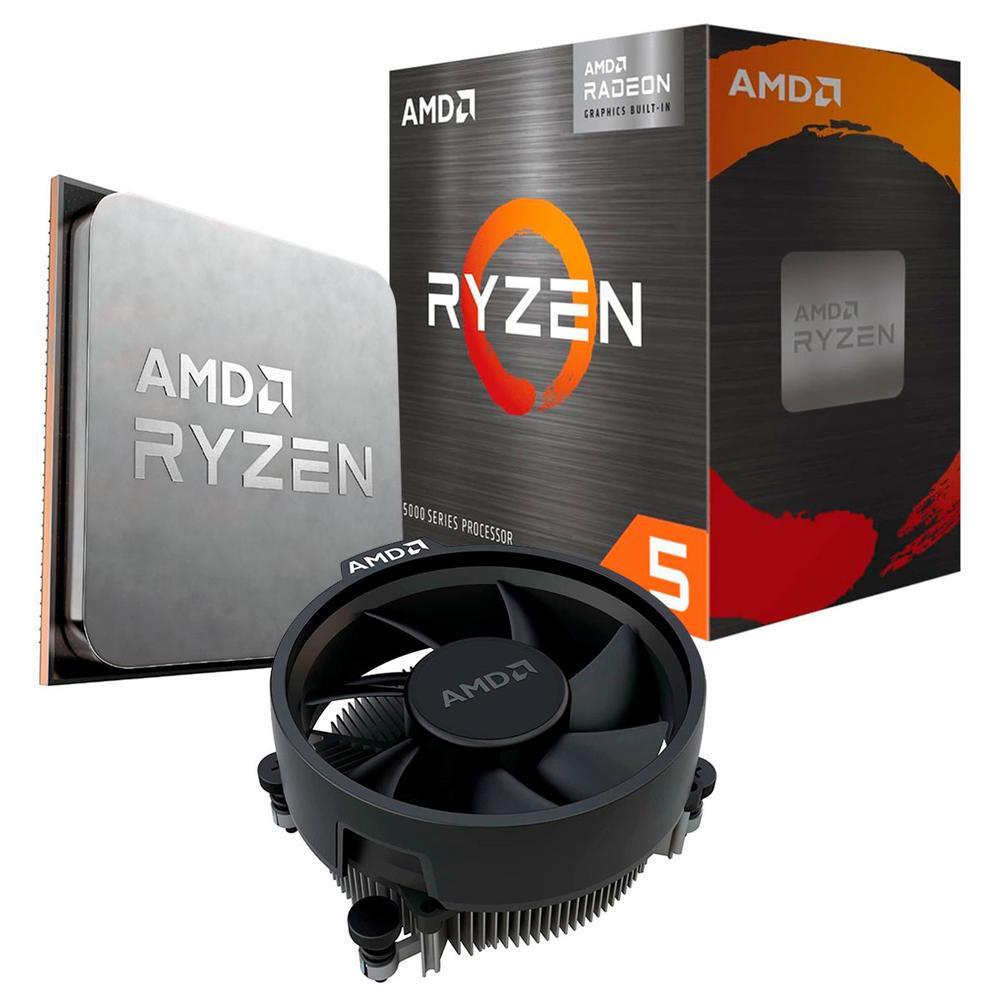 Processador AMD Ryzen 5 5500, 3.6GHz, Cache 16MB, Hexa Core, 12 Threads, AM4 - 1
