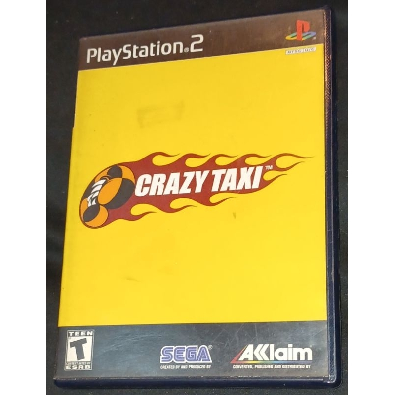 PS2 Crazy Taxi original com manual