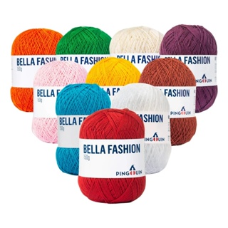LINHA FIO BELLA FASHION PINGOUIN TODAS AS CORES - 508 METROS em Oferta na Shopee