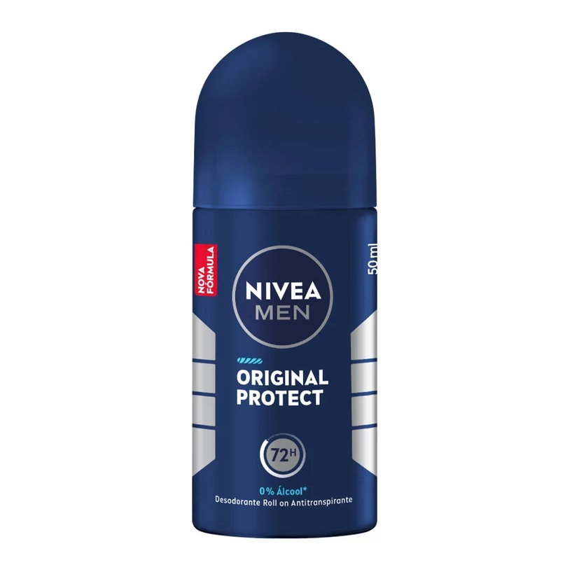 Desodorante Antitranspirante Roll On Nivea Men Original Protect 50ml