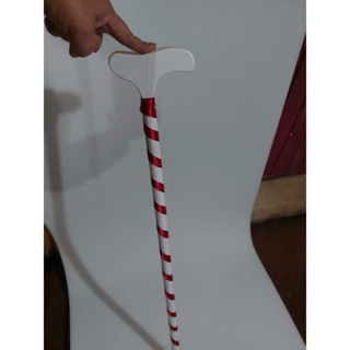 Bengala Zé pilintra bastão branco em Oferta na Shopee