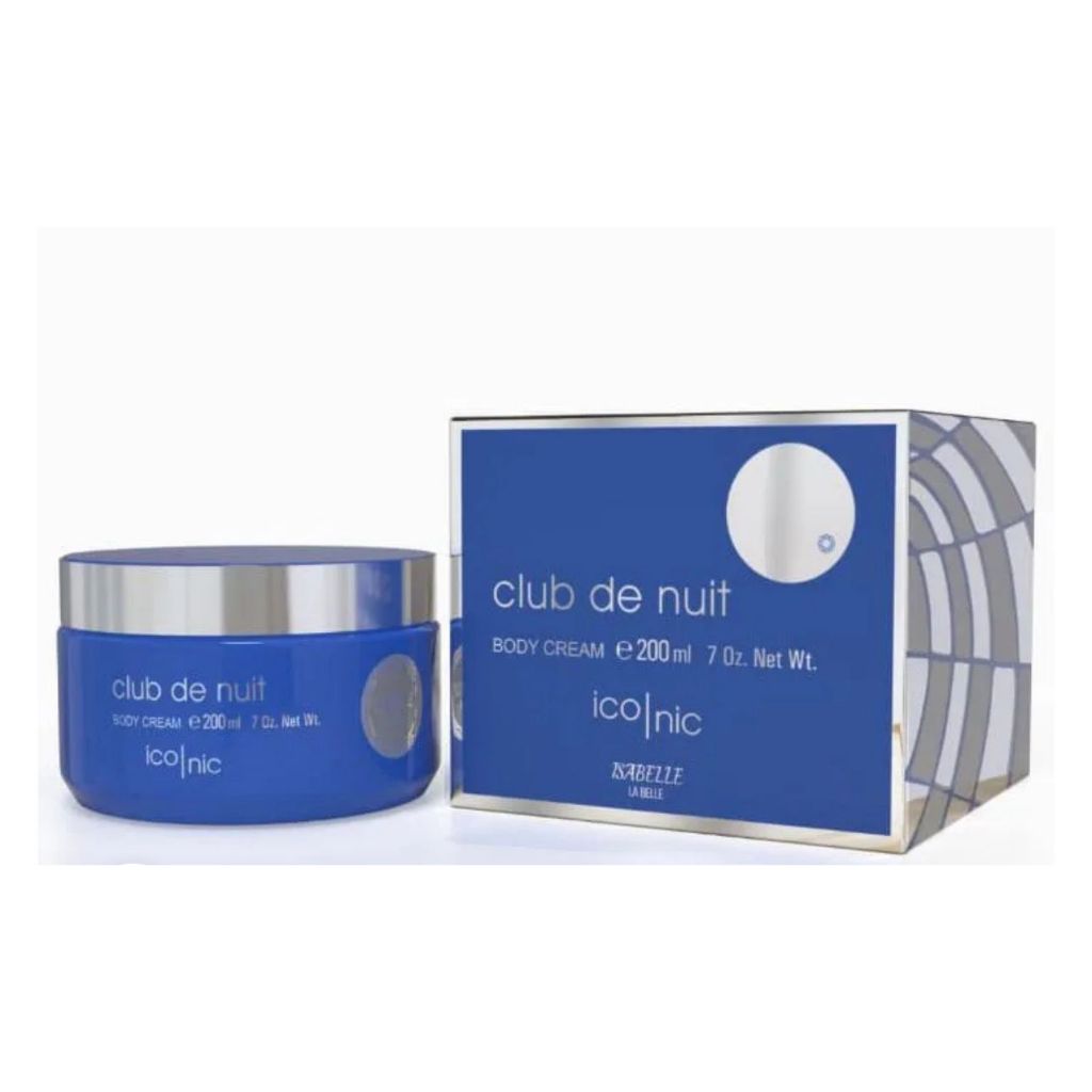 Pasta Creme Hidratante Corporal Club De Nuit Icônic 200gr Isabelle La Belle Alta Fixação