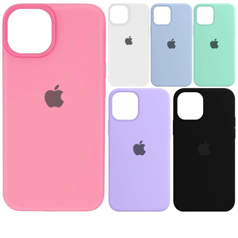 Capa Capinha Para iPhone 12 12pro 12promax Silicone Aveludada Protetora com Logo em Oferta na Shopee