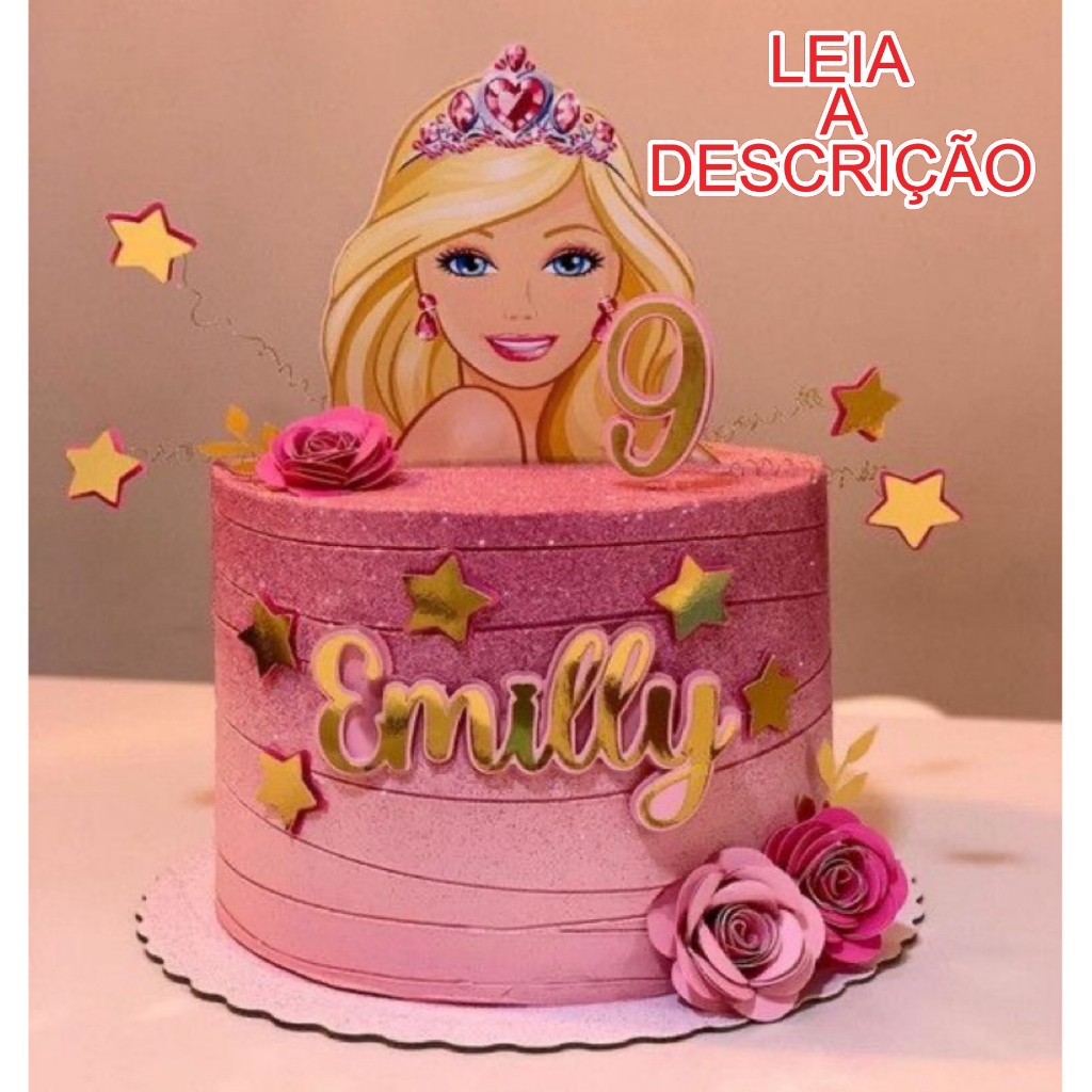 Bolo Aniversário Barbie: Onde Comprar | BuscaProdutos