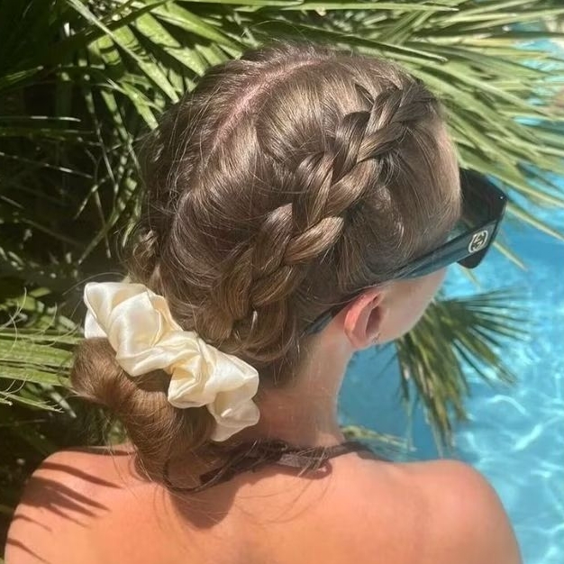 xuxinhas de cetim luxo 20/40/60 alta qualidade baixo custo verão elástico de cabelo