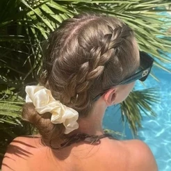 xuxinhas de cetim luxo 10/20/40/60 alta qualidade baixo custo verão elástico de cabelo