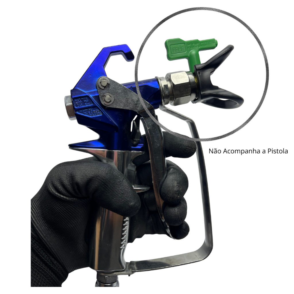 Kit Bico Airless Fflp Baixa Pressão Premium C/ Porta Bico