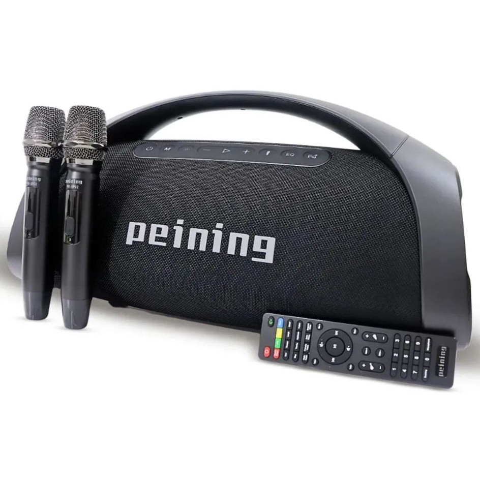 Caixa De Som Boombox Peining 400w 2-mic-bt 5.3 (projeto X73) Pei  SP02
