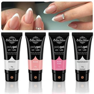 Polygel Profissional 15g e 30g Poligel Para Unhas Alongamento | Envio Imediato em Oferta na Shopee