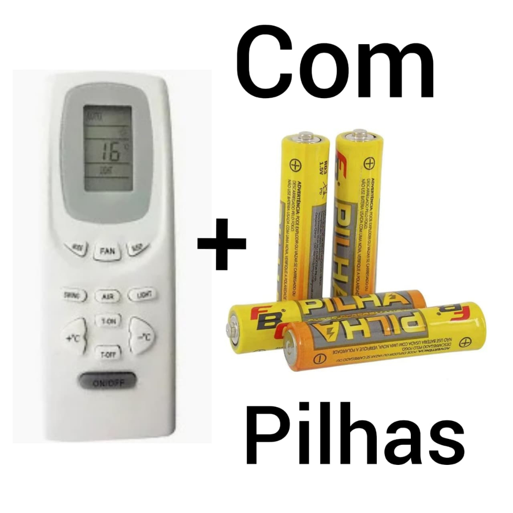 Controle Remoto Gree Y512 - Comprar com Melhor Preço em Controles Remoto