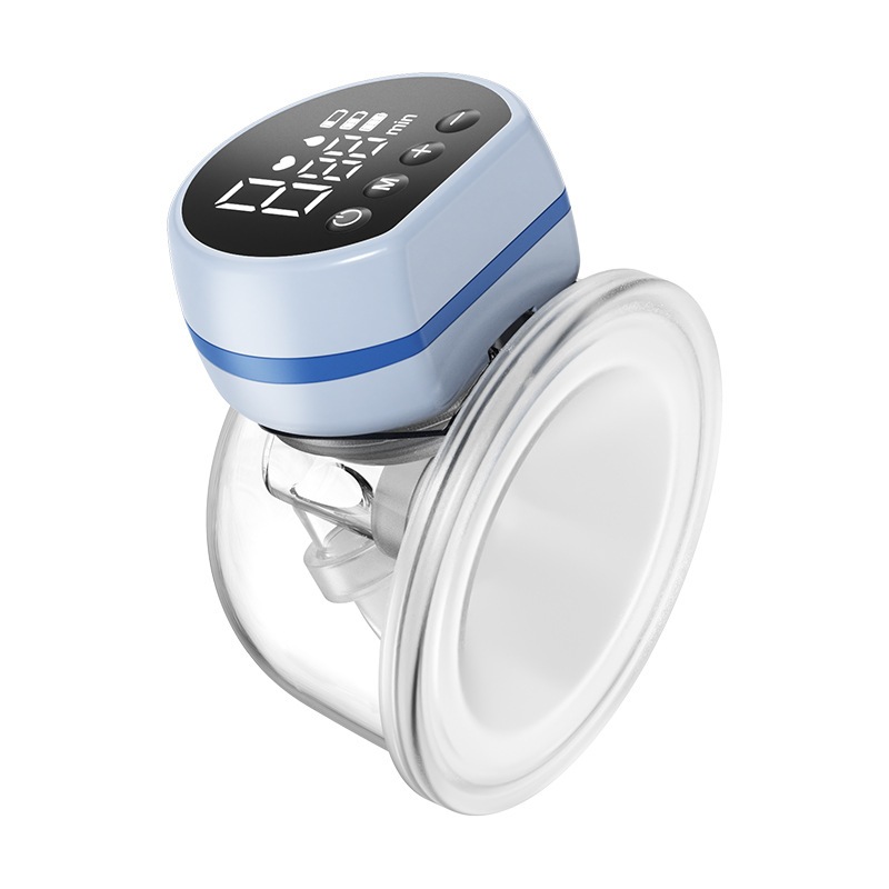 Bomba De Leite Elétrica Portátil Com Visor LED Para Sucção De Amamentação em Oferta na Shopee