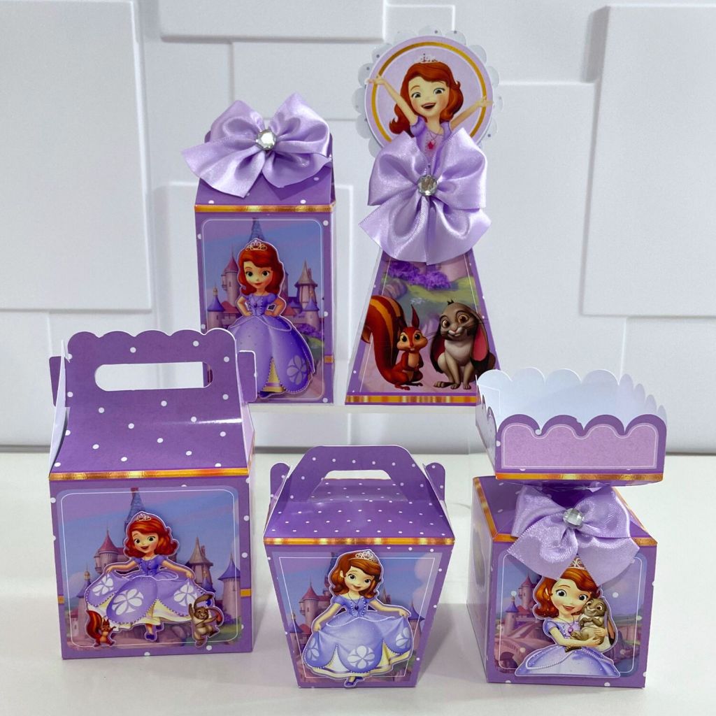 Lembrancinha Princesa Sofia/Kit festa princesa sofia/Kit Personalizado/Aniversário