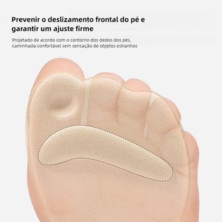 Palmilha para Frente do Pé: Almofada de Amortecimento, Alivia Dores, Lavável, Reutilizáve…