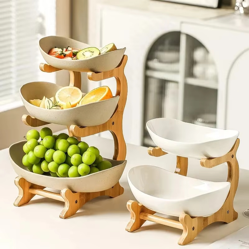 3 Andares Fruteira, Bandeja para Lanches, Suporte Decorativo