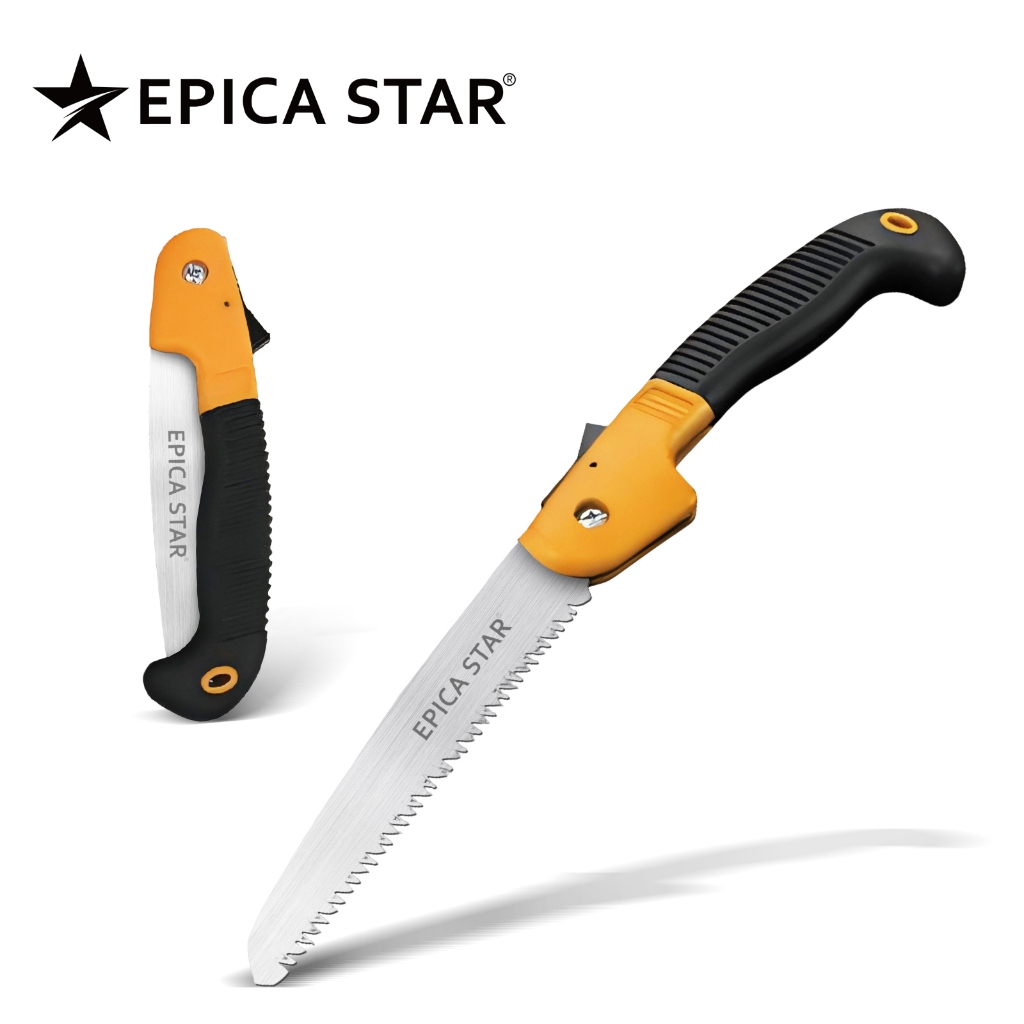 【EPICA STAR】Serra de Poda Manual 7" - Dobrável para Troncos, Árvores e Jardinagem | Profissional em Oferta na Shopee