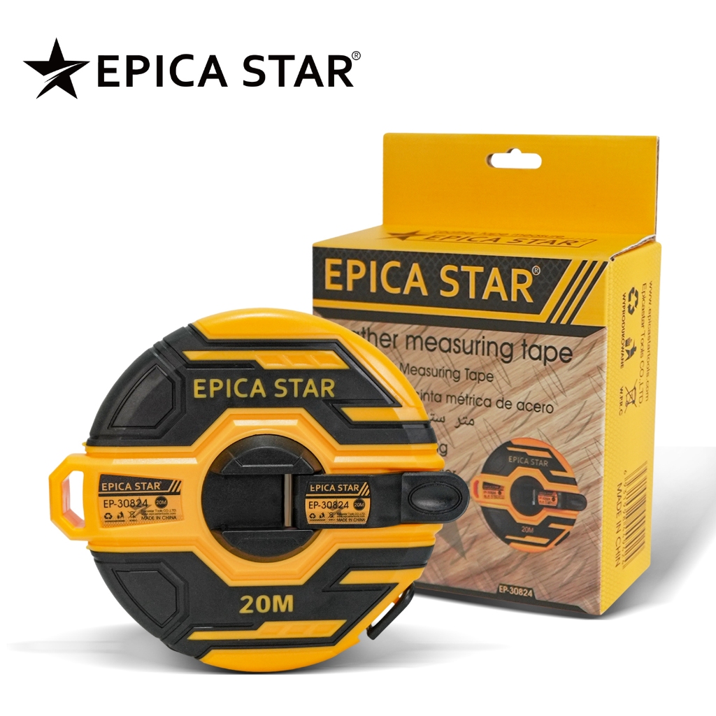 Fita Métrica Fibra de Vidro 20m/30m/50m | Trena Longa Resistente e Impermeável em Oferta na Shopee