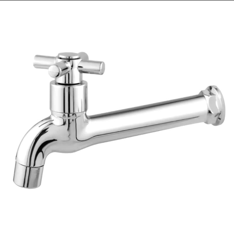 Torneira Tanque De Metal Longa Para Jardim Com Bico Para Mangueira 1/4 de Volta1158C-66 Cód. 11755 em Oferta na Shopee