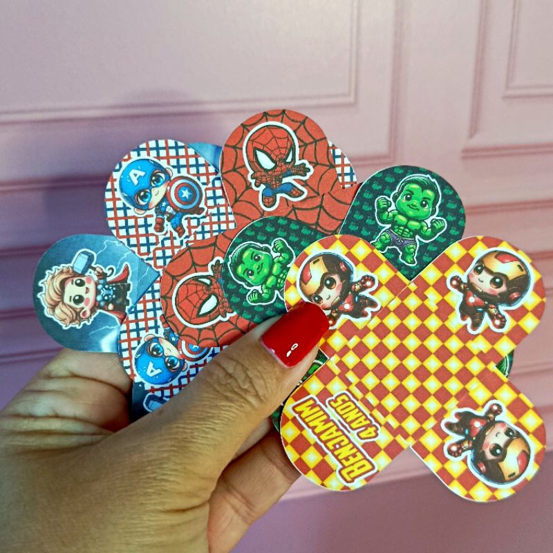 Forminhas para Docinhos Vingadores - Forminhas para Brigadeiro - Vingadores - Personalizados Aniversário