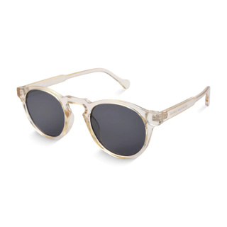 Óculos de Sol Redondo Duna Champagne Retrô Vintage Unissex Proteção UV400 Translúcido em Oferta na Shopee