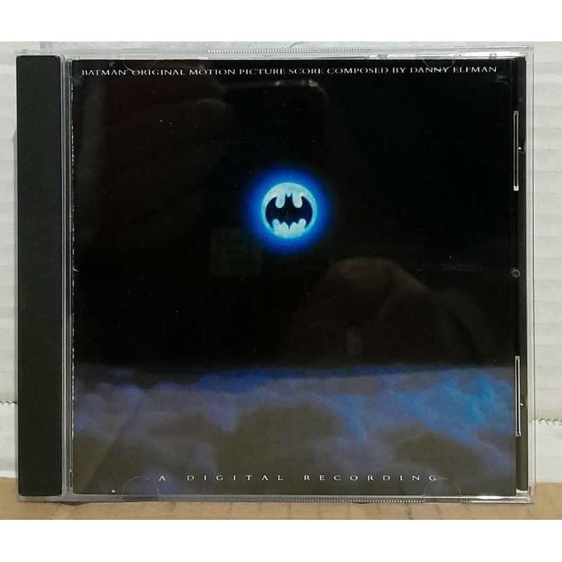CD Trilha Sonora do Filme Batman (1989) Composed By Danny Elfman - Importado Original Usado