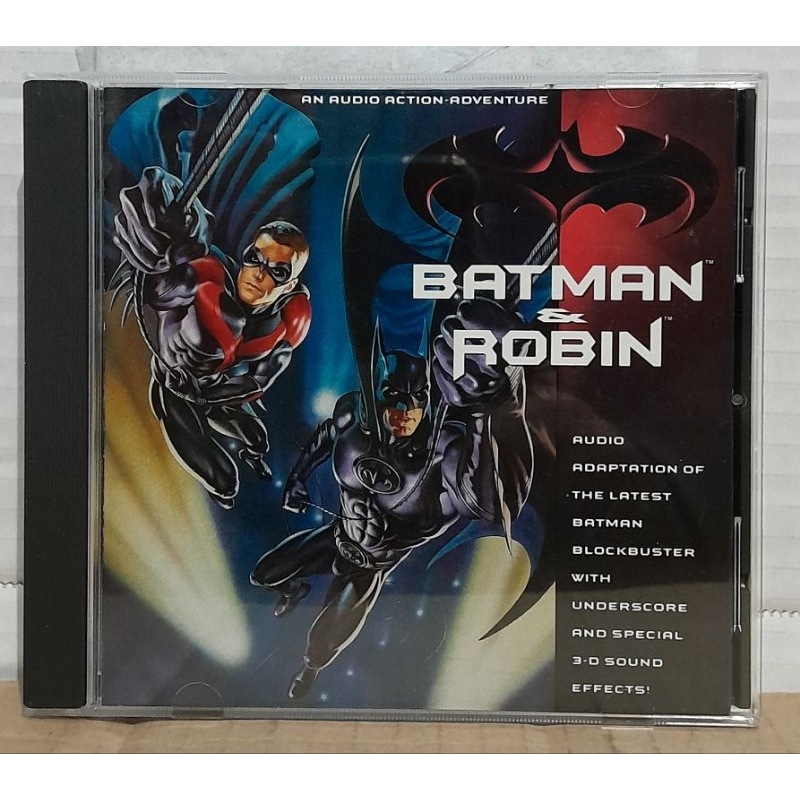 CD Batman & Robin - Audio Action-Adventure (Importado) Original Usado