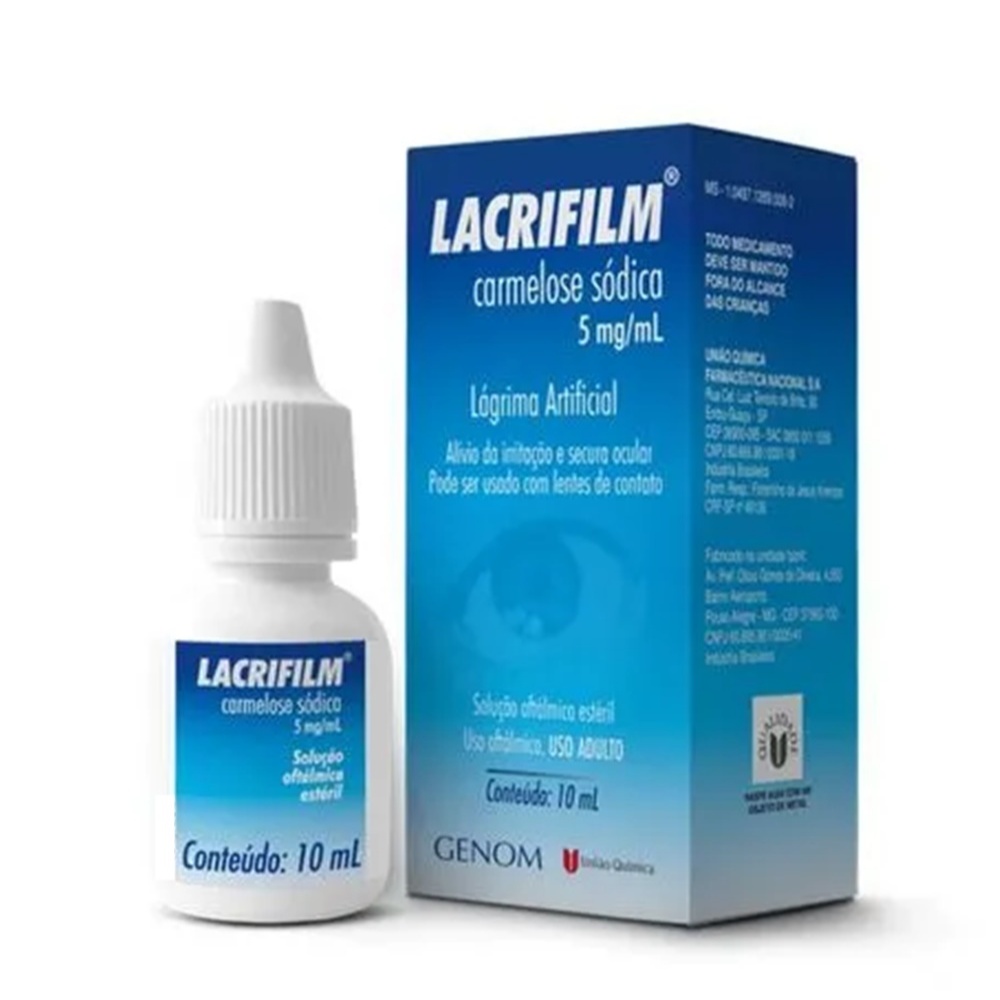 Colírio Lacrifilm Solução Oftámilca 10ml