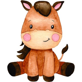 Display de Chão Mdf Decoração - Festa - Cavalinho Fazendinha Aquarela - Novo (1 Peça - Vários Tamanhos) em Oferta na Shopee